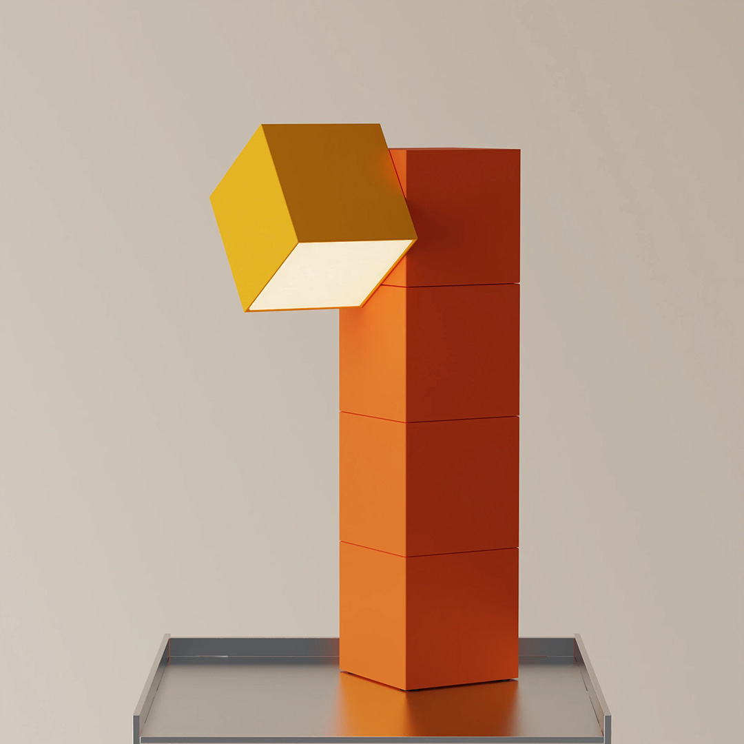 A modular table lamp concept