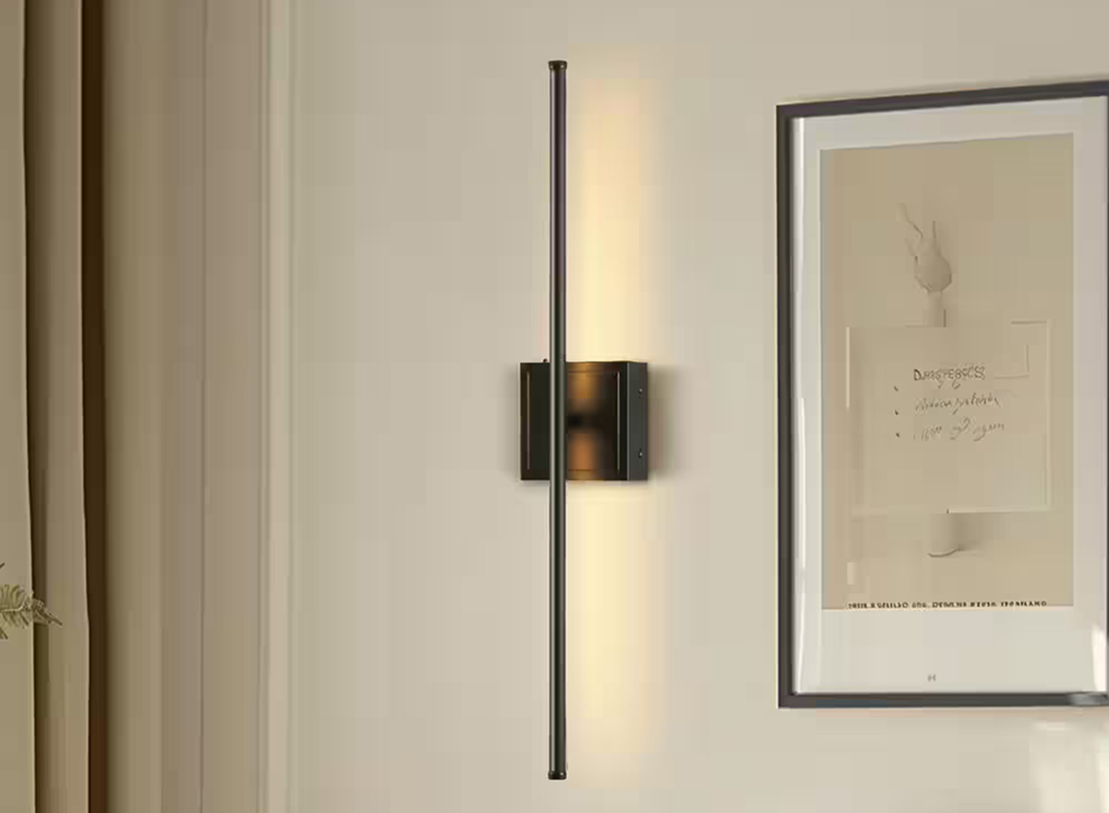 A wall sconce concept